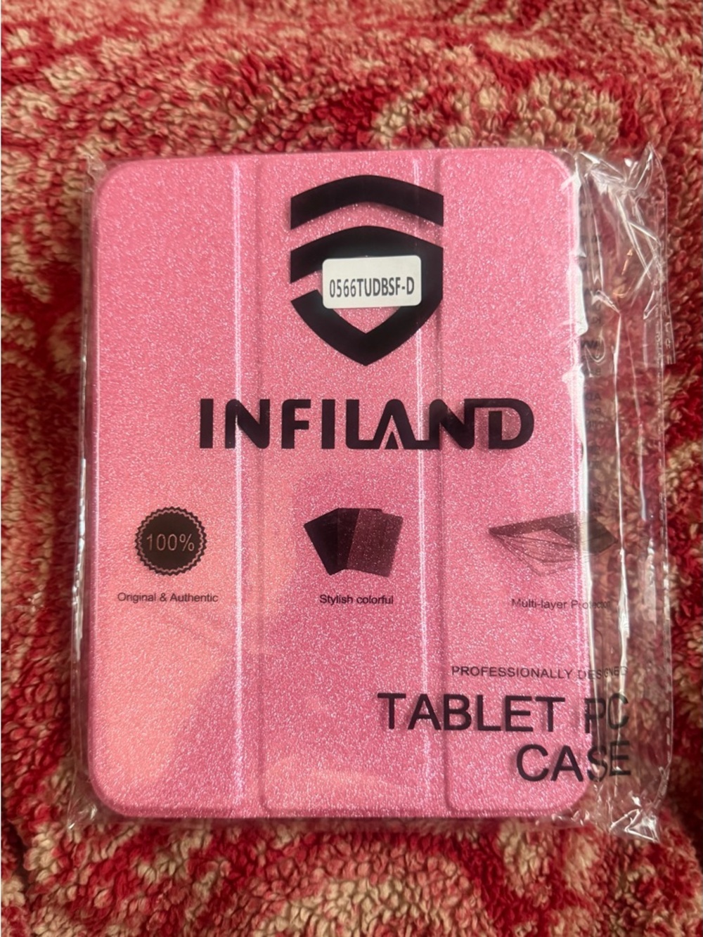 Pink iPad Mini Gen 7 - Protective Folio Cover